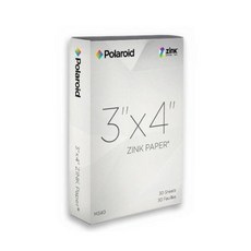 폴라로이드 ZINK Paper Z340 GL10 전용 인화지 3x4 30매 인화지 전용 폴라로이드