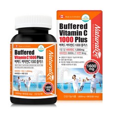 네추럴라이즈 버퍼드 비타민C 1000 플러스 1600mg x 90정 3개월분, 1개, 1g
