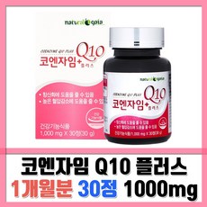 내츄럴가이아 코엔자임 Q10 플러스, 30정, 1개