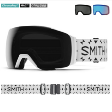 SMITH I/O MAG XL 스미스 아이오맥XL 스노우 고글 Trilogy 트릴러지/크로마팝 썬 블랙+스톰 로즈 플래쉬 (렌즈2장/안경착용가능)