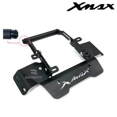 XMAX 신형 미러킷브라켓 페리 카본사이드미러 멀티바 23년~, 미러킷브라켓 단품(블랙), 1세트
