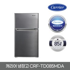 캐리어 클라윈드 일반형냉장고, 메탈, CRF-TD085MDA