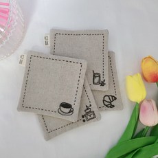 퀼트컵받침