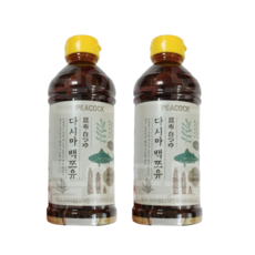 피코크 다시마 백쯔유, 2개, 500ml