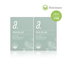 뉴트리모어 액티브엽산 400 2통4개월 활성엽산 임산부엽산, 60정, 4개