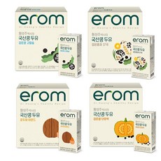 황성주 국산콩 두유 호두와 아몬드/17곡/고칼슘/단호박 16입 * 4박스, 64개입, 190ML