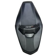 PCX2018 PCX125 PCX150 PCX160 용 개조 오토바이 시트 등받이가 있는 매트 패드 쿠션 혼다 pcx125 150 160, pcx160 carbon