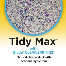Purina Tidy Cats Clumping 고양이 배변 모래 Tidy Max Instant Action 멀티 고양이 배변 16.8 kg(38 파운드) 통: