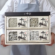 남해 죽방멸치 선물세트, 죽방멸치 4종, 1개