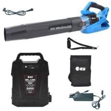 c234msg153
 ES산업 정품 LB454 충전 송풍기 블로워 54V 6.0Ah 배터리 가방 모든옵션 포함 1개