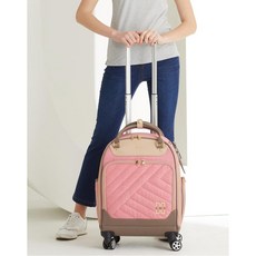 닥스 골프 여성 20SS 18인치 핑크 스터드장식 캐리어 DNGF0E202P2, NORMAL PINK