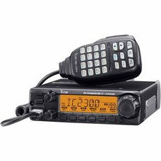 해양 양방향 라디오 IC-2300H VHF 최대 VHF 모바일 트랜시버 2m 65w, Black