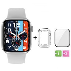 스마트 워치 8 i8 pro max smartwatch 블루투스 전화 시계 남자 스포츠 방수 여성 Ultral i7pro, White Film Case_Smart Watch