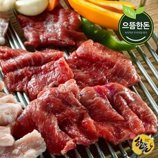 [으뜸한돈] 국내산 냉장 칼집 통갈매기살 500g 구이용, 1개