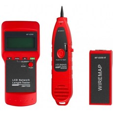Noyafa NF8208 네트워크 LAN 케이블 테스터 다목적 LCD 디스플레이 와이어 추적기 추적기 길이 스캐너 RJ