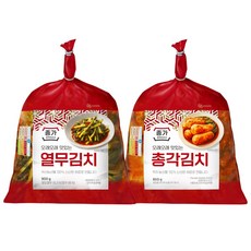 골든싸이]종가_열무김치 900g+총각김치 850g, 1개
