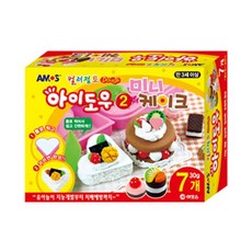 아모스 W43275D 어린이집 클레이.슬라임 점토 아이클레이 아이도우 미술 만들기 유치원 미니케이크 지 YA-03436 찰흙 7000컬러