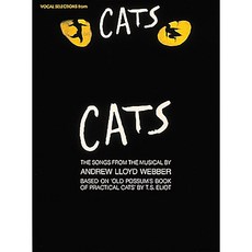 Cats 뮤지컬 캣츠 피아노/보컬/기타코드 악보집 Hal Leonard 할 레오나드