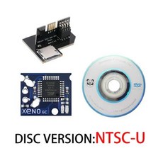 Xenomod 직접 읽기 칩 게임 cube NGC SD2SP2 프로 어댑터 TF 카드 리더 NTSC-J/NTSC/PAL CD 콘솔 수정 부품, 05 Style F, 4) Set meal C