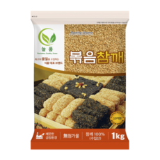 늘품 고소한 볶음참깨, 1개, 1kg
