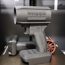 대포송풍기 130000 로터리 세차 에어 드라이어 건 50mm 터보 제트 선풍기 XL 브러시리스 폭력적인 헤어 강력한 송풍기 마키타용 제설, 3.Black for Dewalt, 3.Black for Dewalt