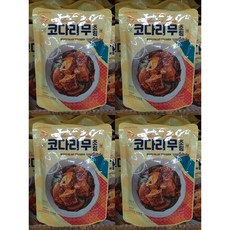 노브랜드 코다리무 조림 180g x 4, 720g, 4개
