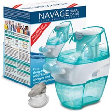 NAVAGE 나살 케어 스타터 번들 노즈 클리너 코 세척기 솔트팟 20개