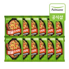 풀무원 풍미가득 탱글소시지 철판볶음밥 240g(1인분) x 12봉, 240g