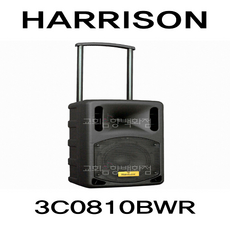HARRISON 버스킹 스피커 마이크 3C0810BWR 헤리슨 이동식앰프 앰프 버스킹앰프