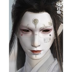 소울 크롭 사이버 펑크 마스크 풀 페이스 고대 스타일 기술 감각 남성 기계 승천 로봇 소품