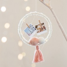 DIY 포근한 크리스마스 드림캐쳐(링-포토)