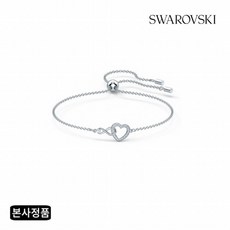 [스와로브스키] [/본사정품] Swa Infinity 로듐 팔찌 M 5524421