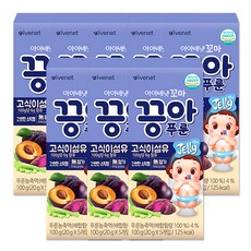 해호 아이배냇 꼬마 끙아 푸룬 젤리 5개입 100g, 8개, 0.푸룬맛