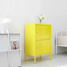 마켓비 MKB 캐비넷 세로 2칸 600950, 매트화이트