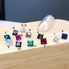 스와로브스키사각부자재