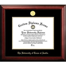 Campus Images TX959GED 텍사스 대학 오스틴 앰보스 졸업장 액자 골드 11 x 14인치, 1개