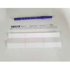 Viscot 1437 의료용체외표시기 스킨마커 수술용펜 의료용마킹펜 레귤러 1437SRL9 Reg Tip W/Ruler&9 Labels, 1개