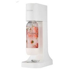 탄산수제조기 에이드 스파클링 카페 음료 만들기 기계, M9 레드(가스병+물병)