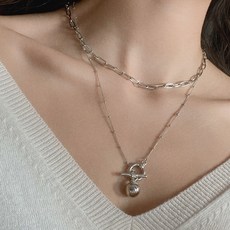 thin chain choker(씬 체인 초커 목걸이)