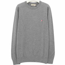 MAISON KITSUNE 메종키츠네 FU00502KT1036 GRM 폭스 트리컬러 울니트 FU00502KT1036GRM