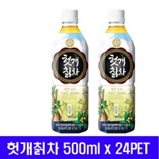 코카콜라 몸에좋은 헛개칡차 500mlx24PET 건강차음료, 24개, 500ml