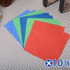 추천상품 10p 안경닦이 색상랜덤발송x10개 고급안경닦이 안경천, 단일상품(FCW9195)