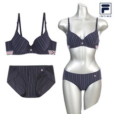 휠라 브라 드로즈 언더웨어 세트 FI4BAA6048F_SETDR_NAY