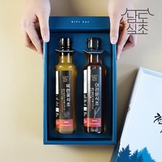 [남도식초] 하화숙명인 천연발효식초 선물세트 (목련꽃＋야관문), 단품, 250ml