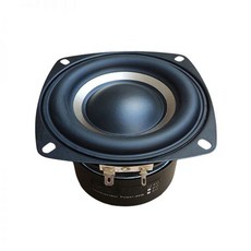 자동차 오디오 홈 시어터 DIY용 베이스 서브 우퍼 스피커 4 레이어 보이스 코일 100W 인치 4Ohm 8Ohm, 01 4Ohm Circular