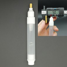 마카 크리에이티브 플라스틱 빈 펜 막대 3mm 5mm 8mm 10mm 15mm 배럴 튜브 그래피티 액체 분필 마커 페인트 액세서리, [11] 5mm gold nib