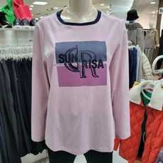 크로커다일레이디 DP01 넥포인트라운드티 CLDSTS208