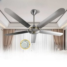 공기순환 실링팬 가정용 거실 천장 선풍기 서큘레이터, 56인치 5날 원앙컬러 100w