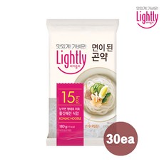 라이틀리 면이된 곤약, 180g, 30개