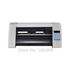 플로터 PU PVC 비닐 절단기 A3 A4 크기 소형 탁상용 절단 도형기, 회색